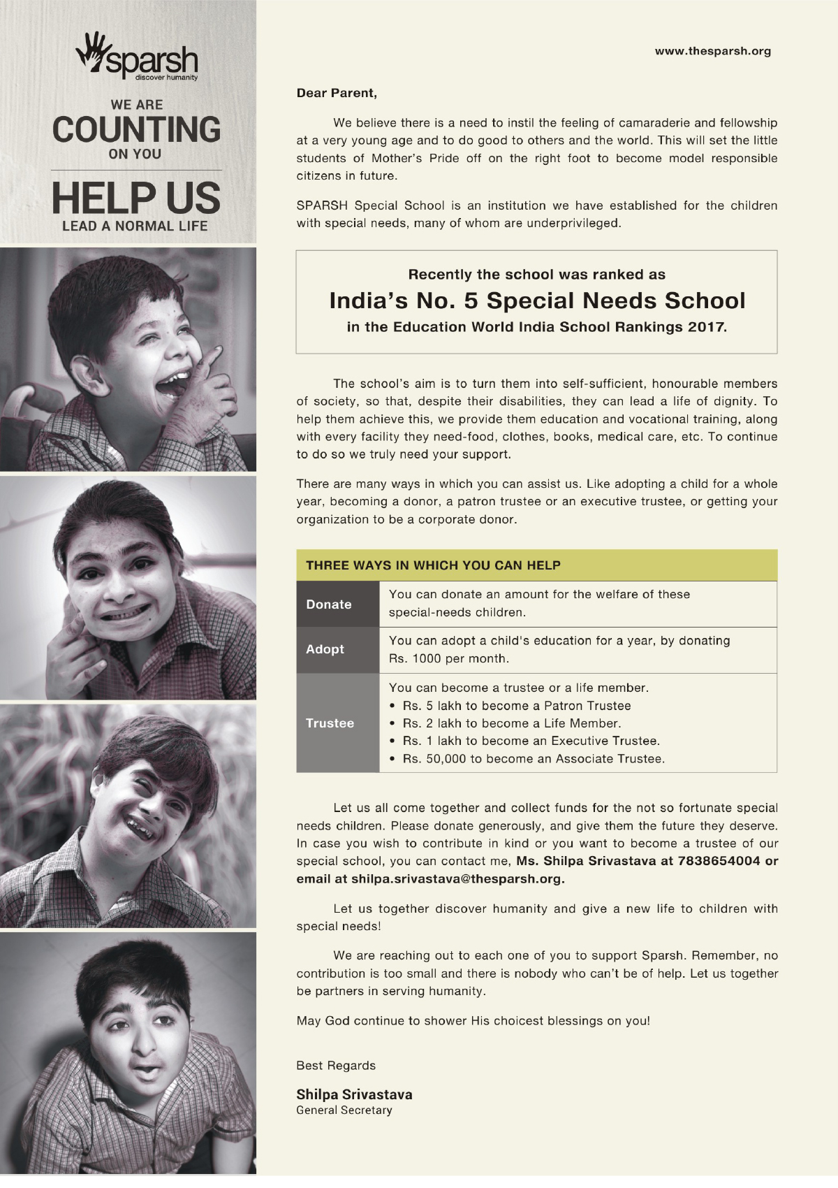 Special schools in Delhi